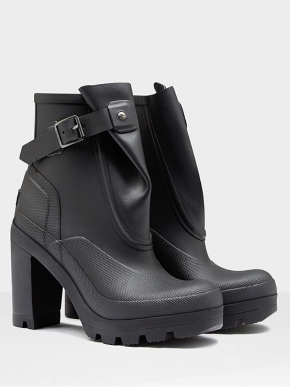 Hunter Boot Original High Heel Ankle Galosh Size 6 Waterproof Sexy Winter Boots